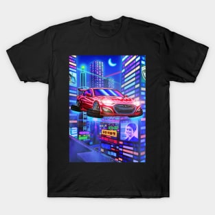 Hyundai Genesis Coupe (2009) Cyberpunk T-Shirt